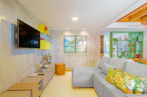 IT84 Maravilhoso Apartamento 4 Suítes, Pé Na Areia - Itacimirim
